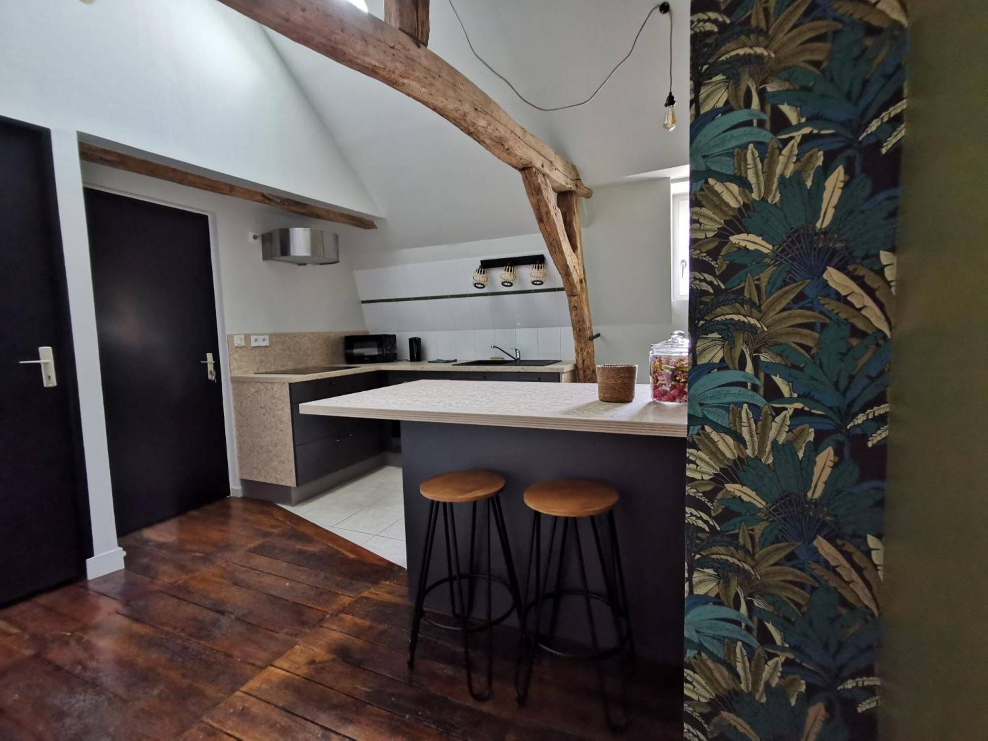 Le Gatsby - Duplex Art Deco Au Coeur De Blois Apartment Bagian luar foto