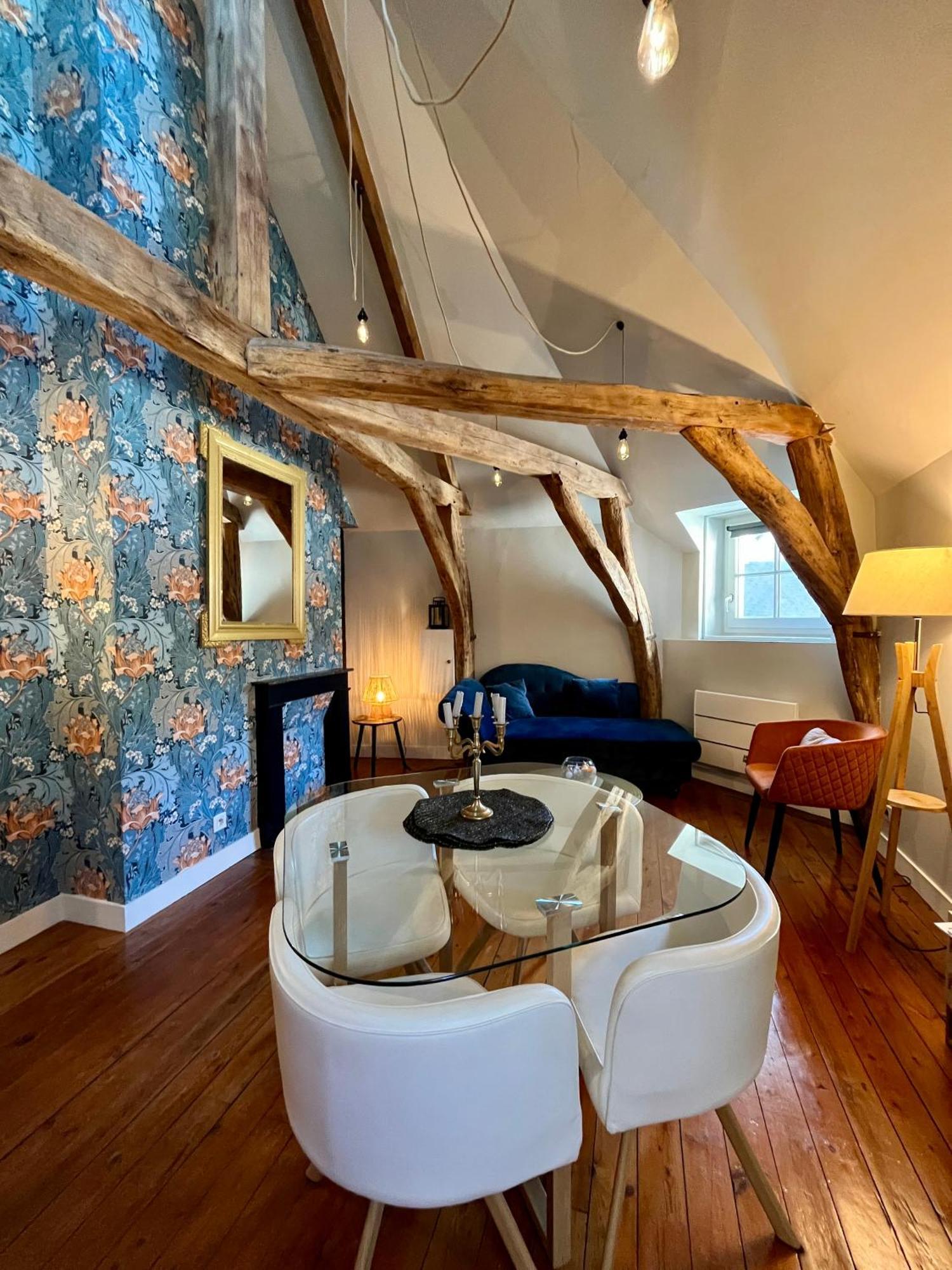 Le Gatsby - Duplex Art Deco Au Coeur De Blois Apartment Bagian luar foto