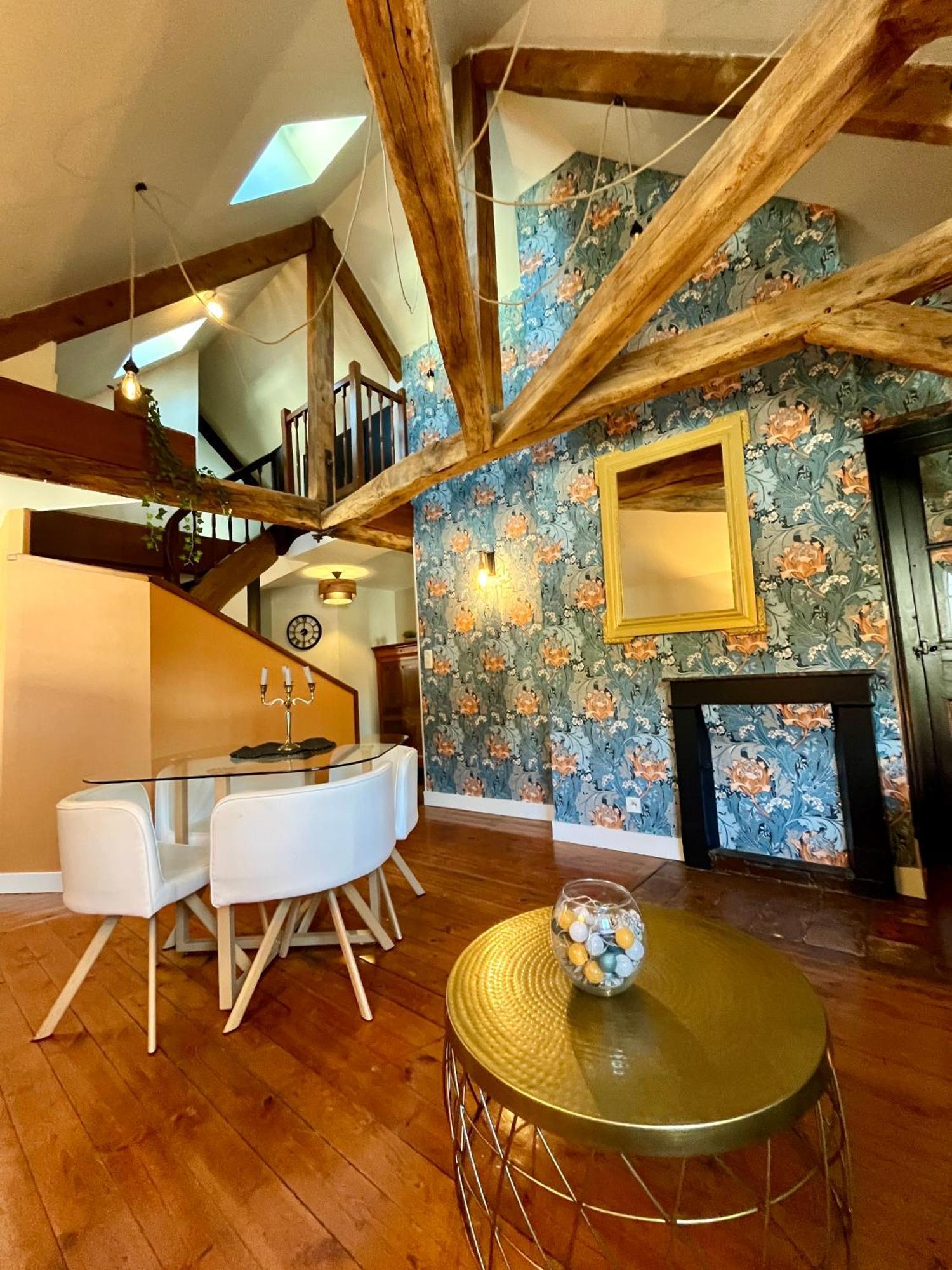 Le Gatsby - Duplex Art Deco Au Coeur De Blois Apartment Bagian luar foto