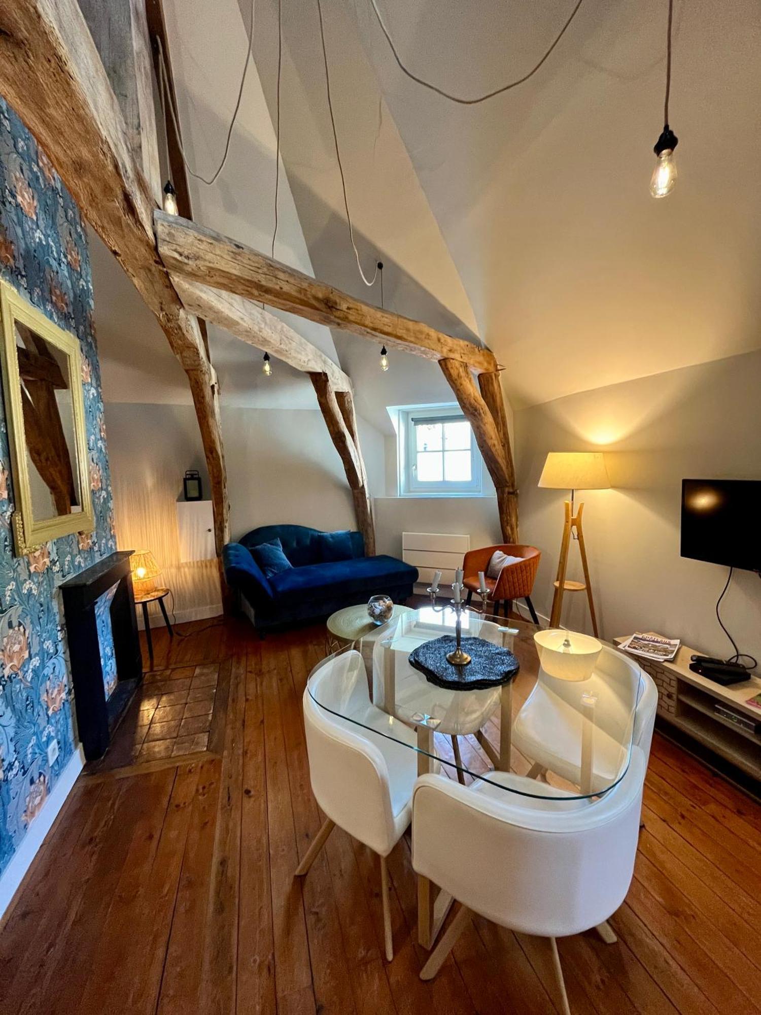 Le Gatsby - Duplex Art Deco Au Coeur De Blois Apartment Bagian luar foto